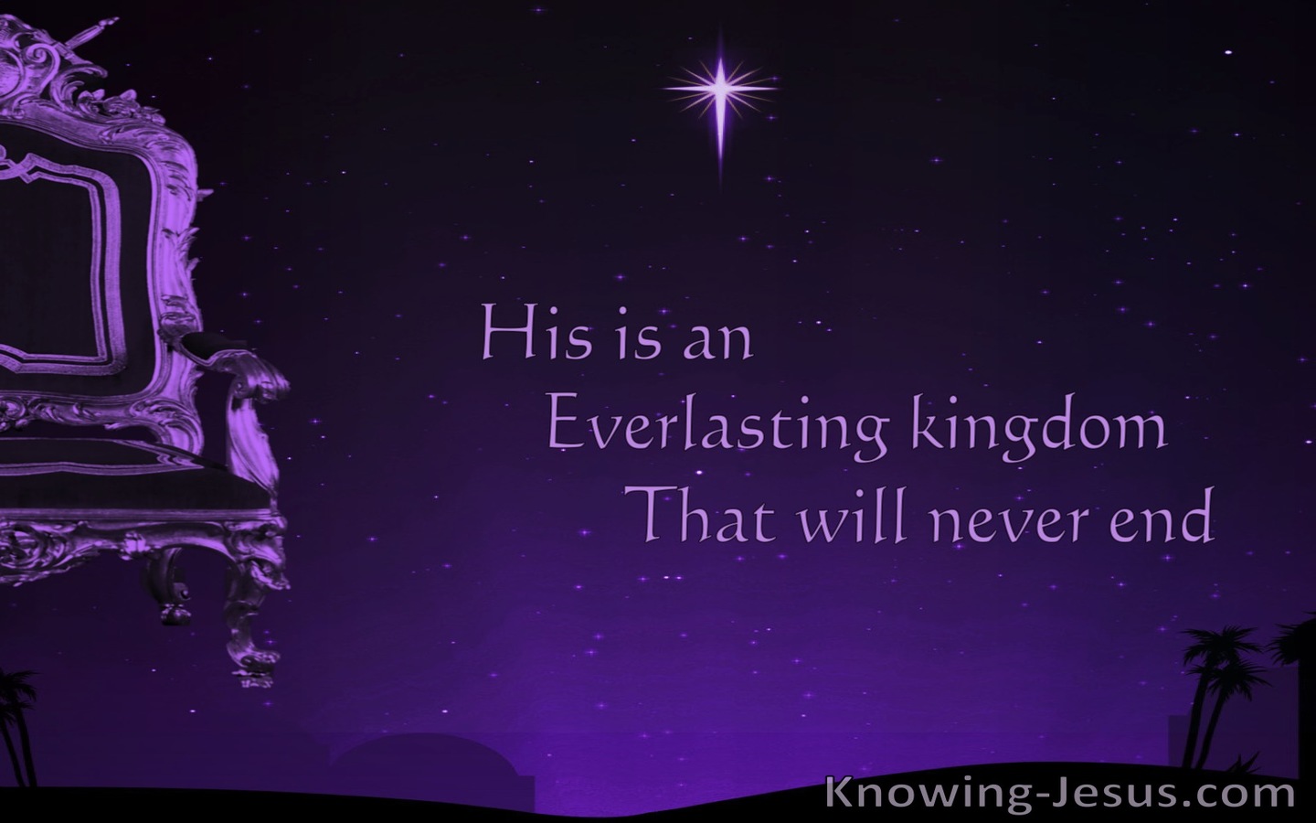 Daniel 4:3 The Everlasting King (devotional)08:19 (purple)